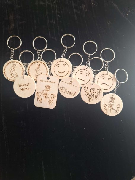 Individualisierung Schlüsselanhänger